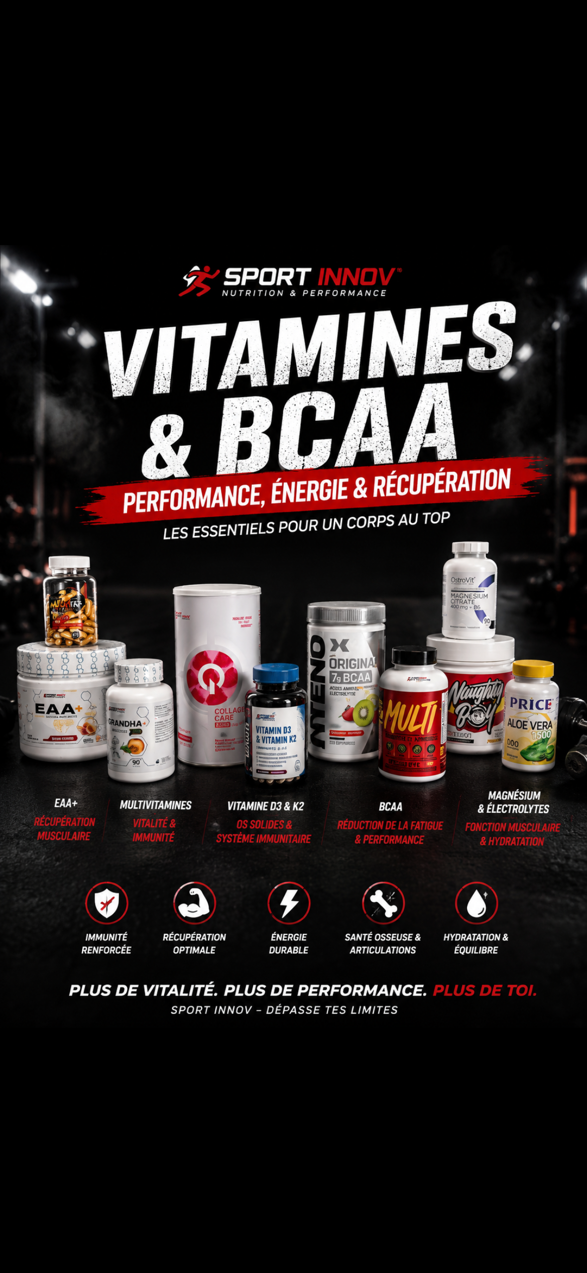 BCAA & Vitamines