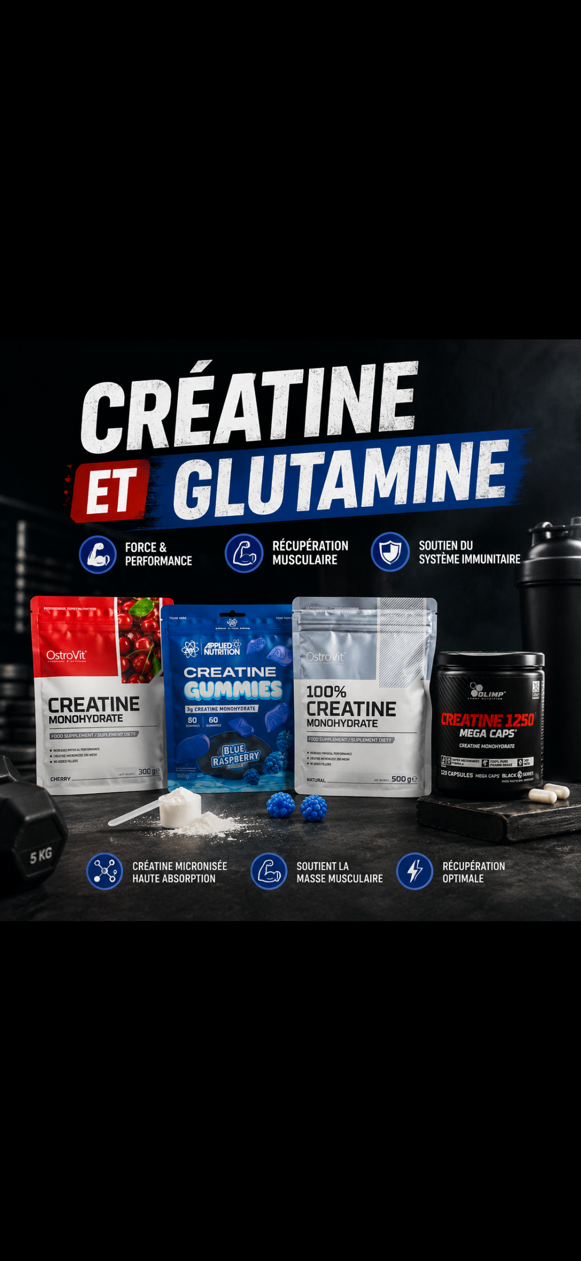 Créatine glutamine