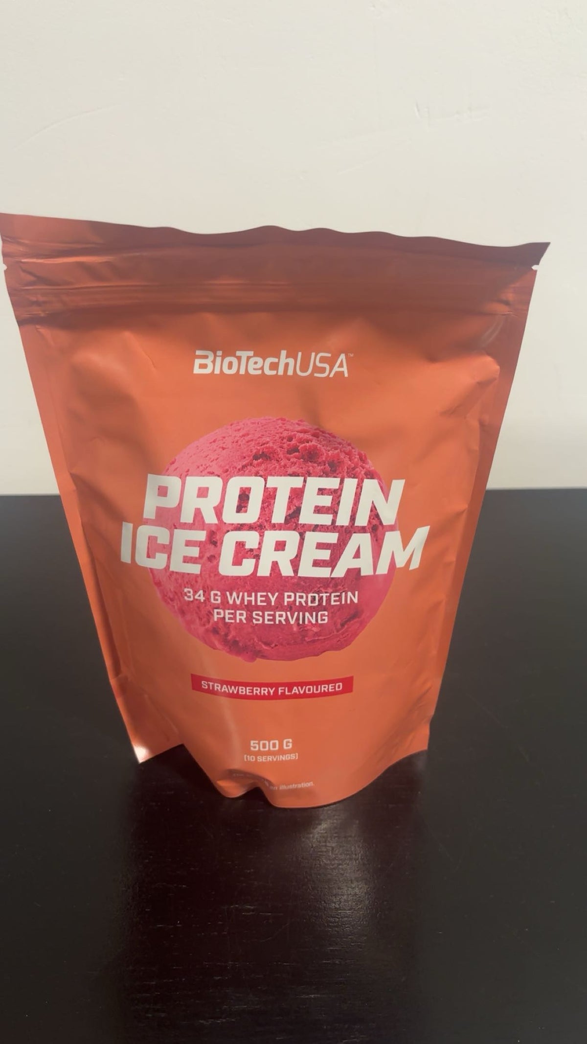 Protéine ice cream 500g strawberry