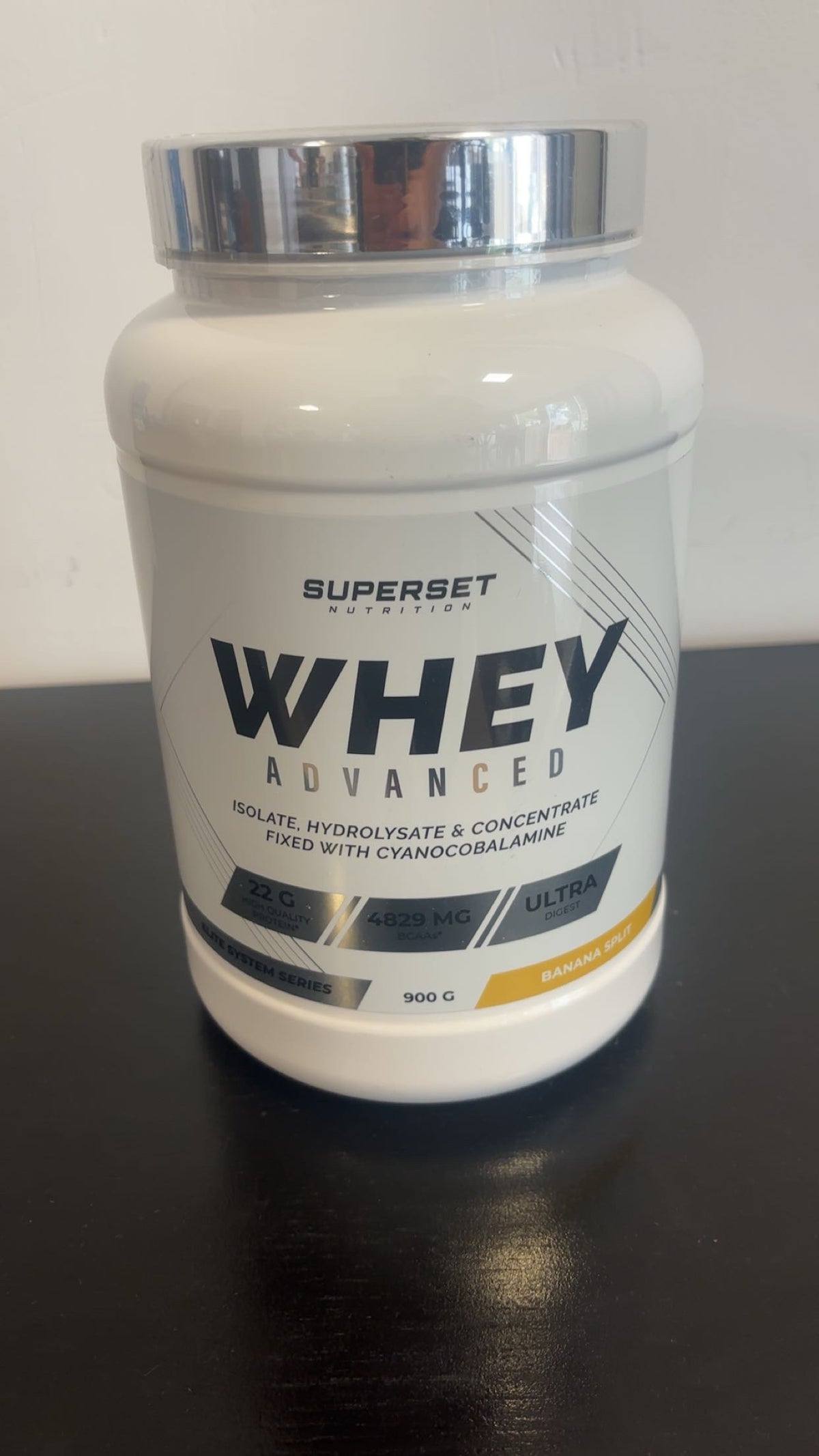 Whey banana split 900g