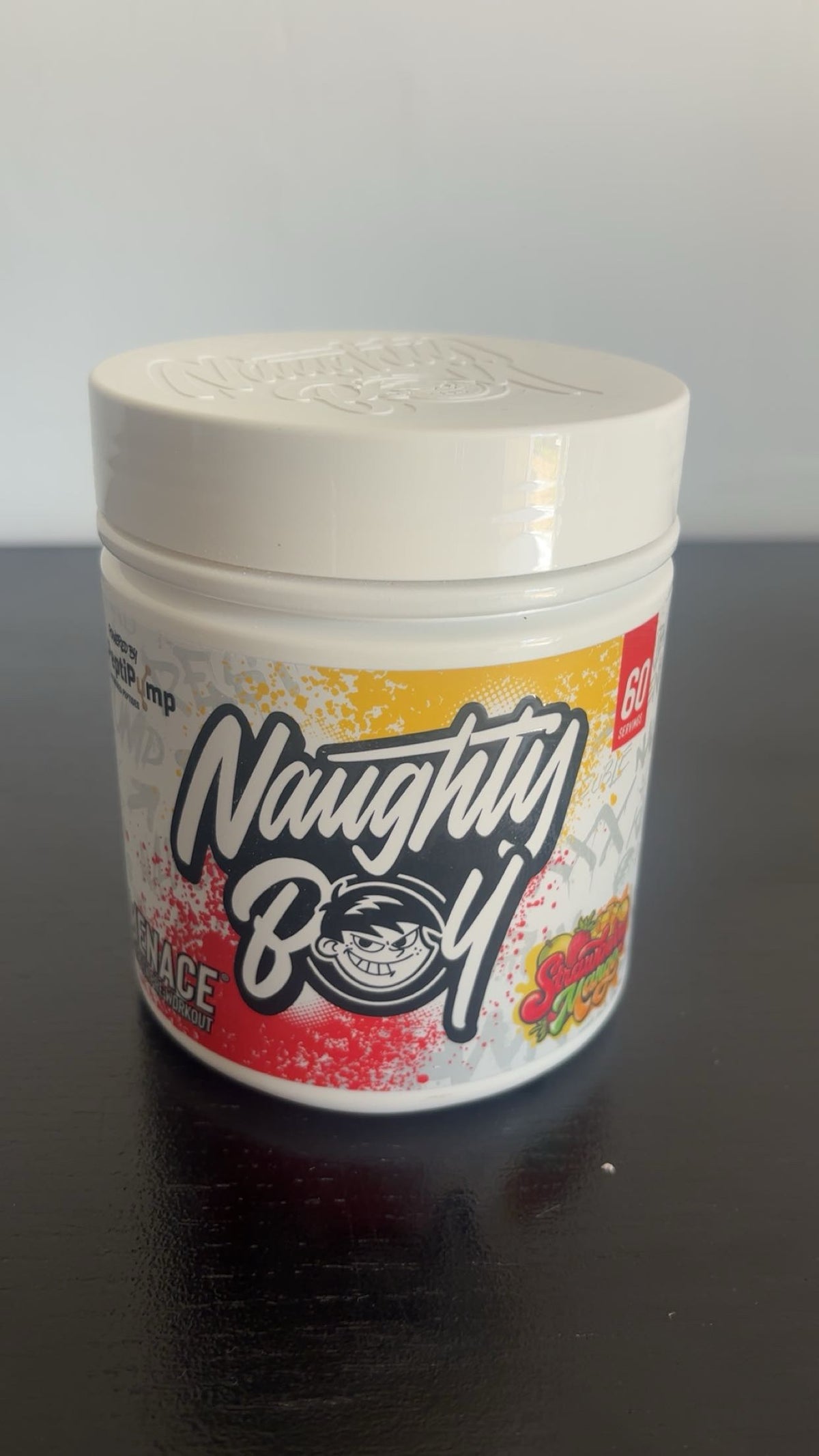 Menace prêt warkaout strawbery mango 60 serving