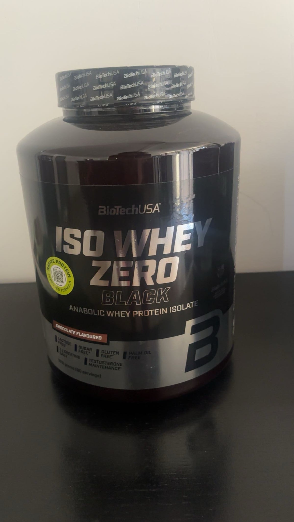 Iso whey zéro chocolat 1,8kg