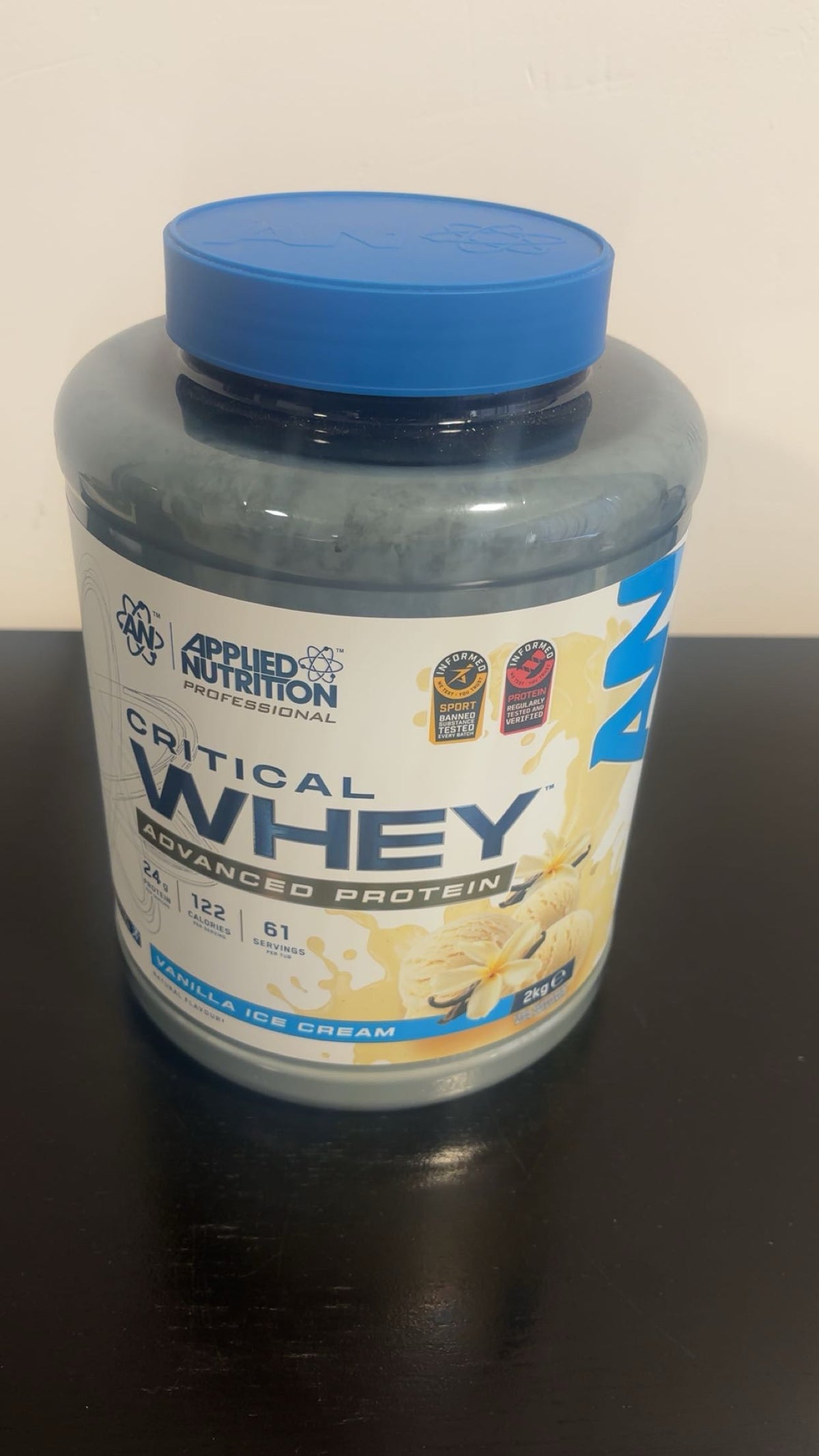 Critical whey vanille 2kg