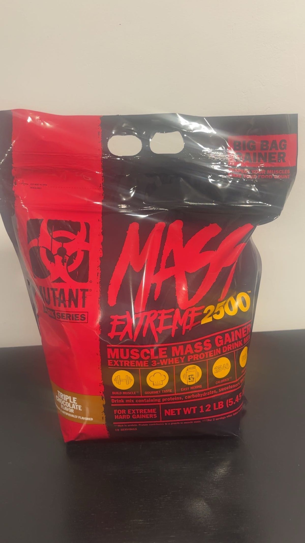 Mass extrême 2500 Mutant triple chocolat 5,45kg