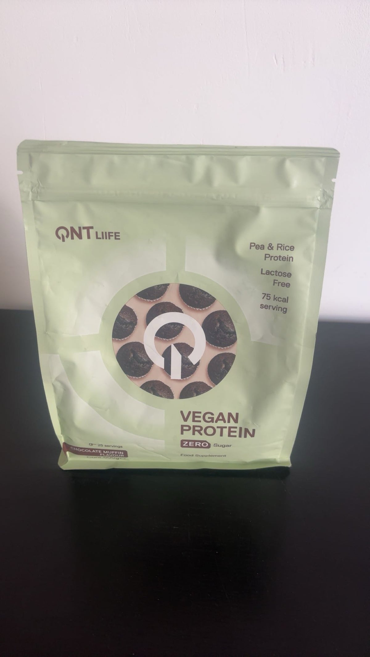 Protein vegan 25 serving goût chocolat muffin