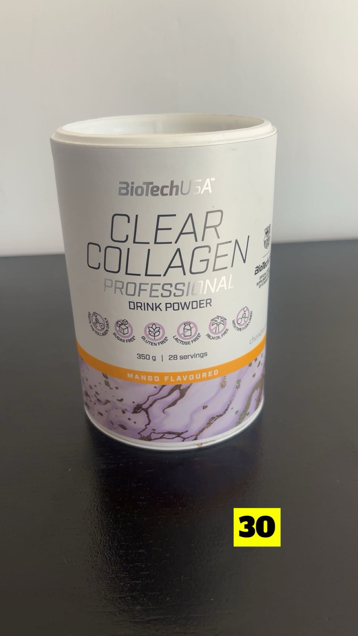 Clear Collagen professionnel 350g mango