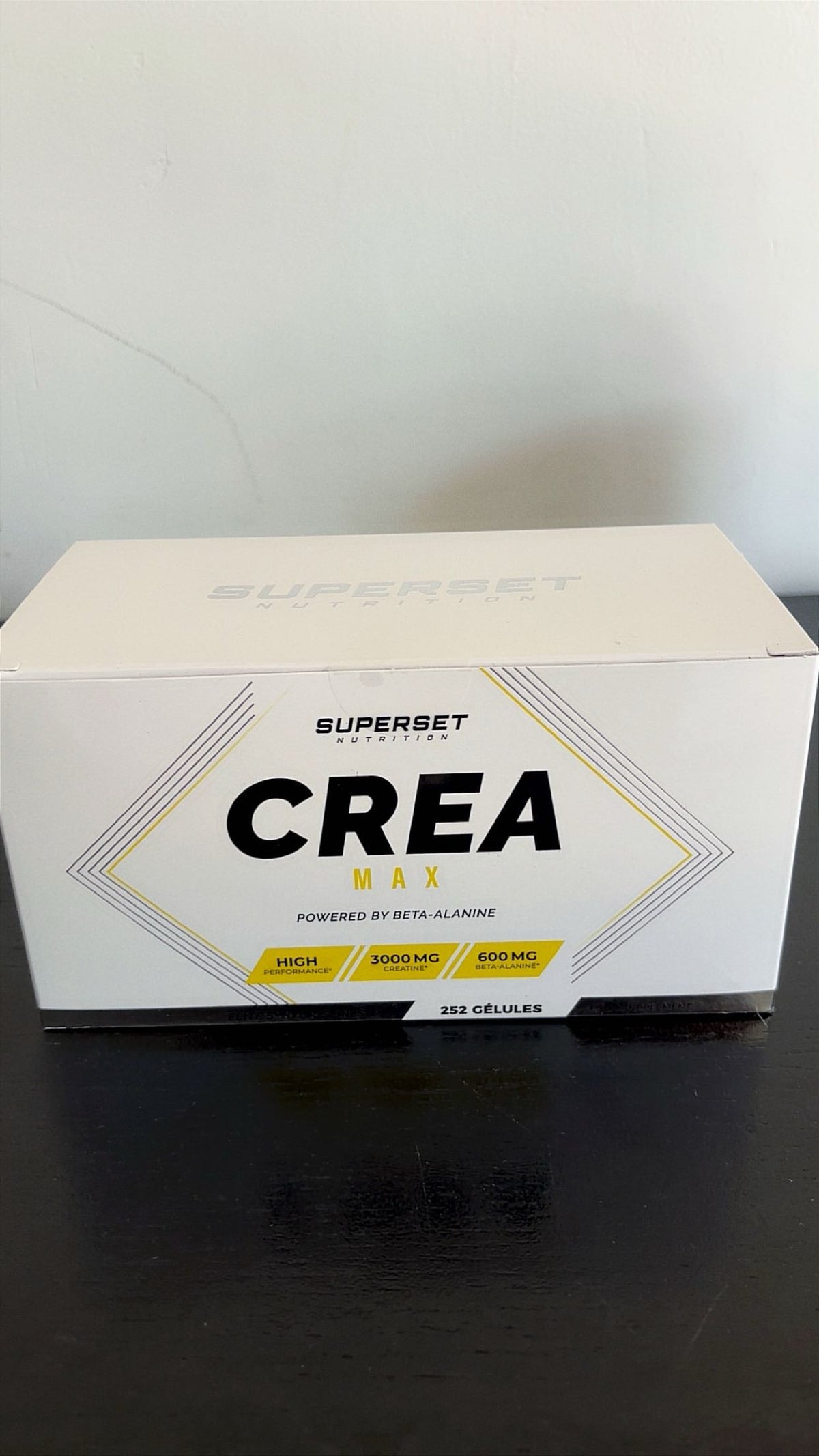 Crea max mélange de créatine et beta-alanine en gélule 252 gélule