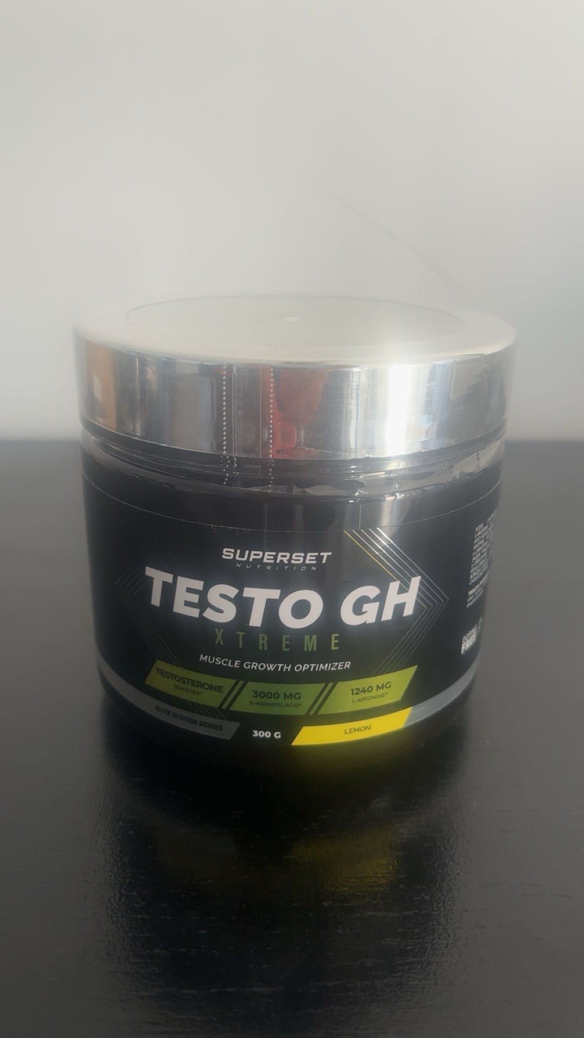 Testo gh goût citron 300g