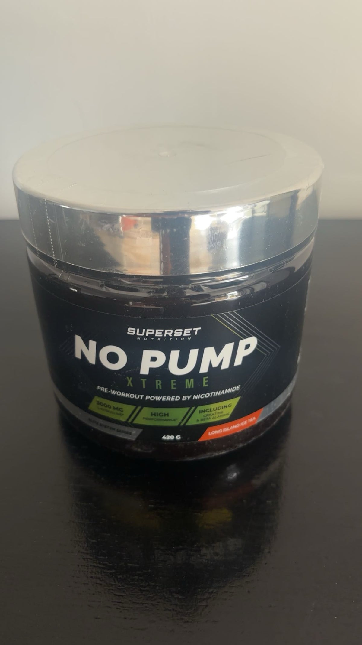 No pump ice tea caféiné 420g