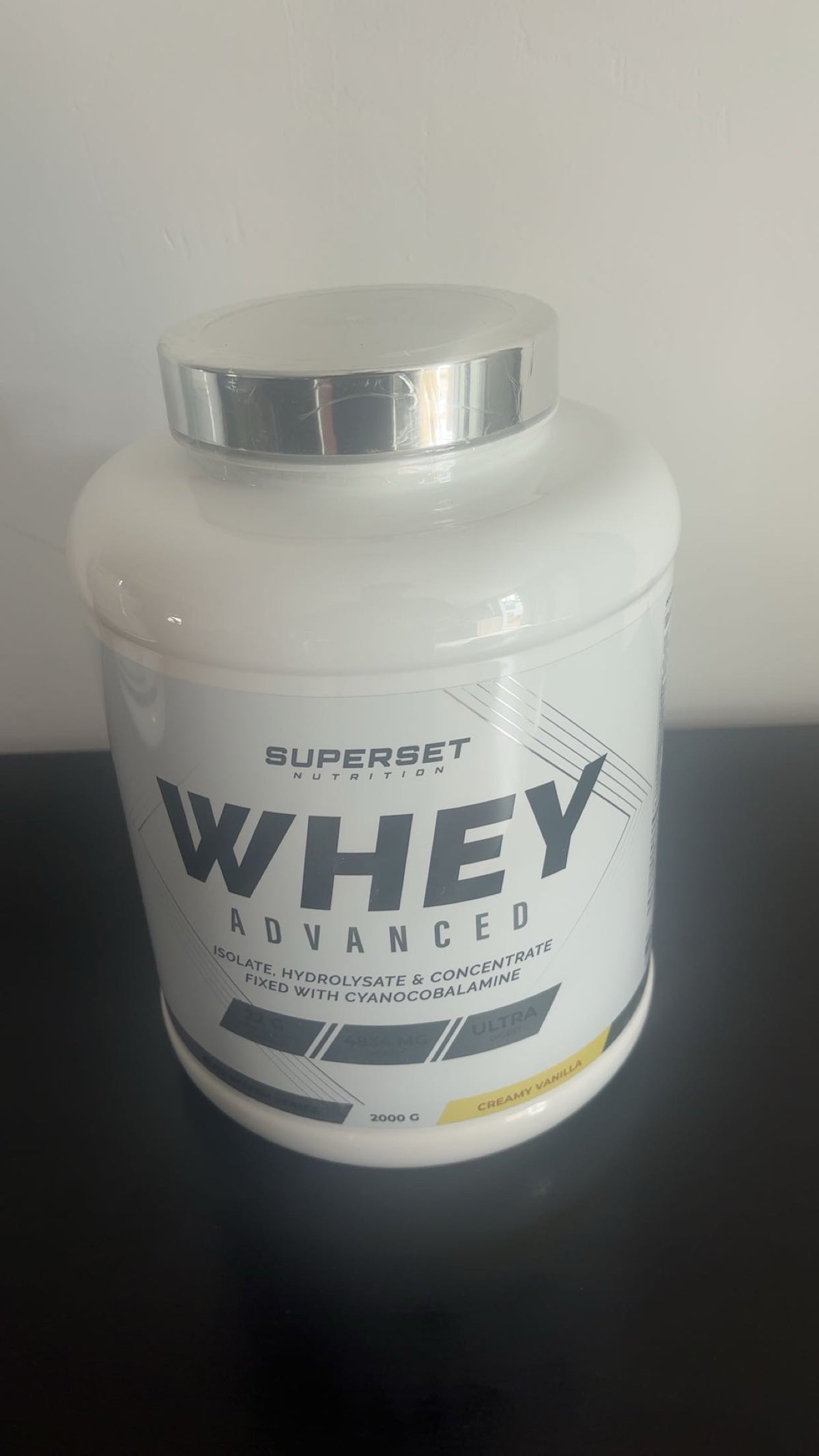 Whey goût vanille 2kg